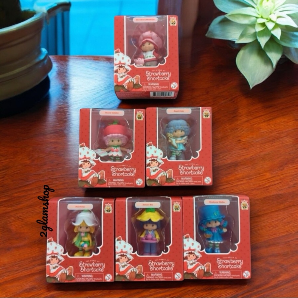 Strawberry Shortcake Mini TLS CheeBee Figures Complete Collection Series 2